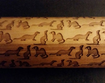 Ferrets. ..Personalized Rolling Pin