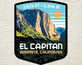 El Capitan Decal Sticker