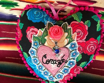 Heart-shaped Mini Pillow " Corazon"