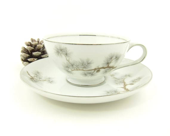 Items similar to Pine Cone Tea Cup Saucer Set Vintage Fashion Manor ... Items similar to Pine Cone Tea Cup Saucer Set Vintage Fashion Manor ...