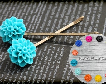 Decorative Bobby Pins, Hair Accessories, Hair Pins, Flower Bobby Pins, Hair Bobby Pins, Flower Pins, Flower Girl Hair Pins, Hair Accessory