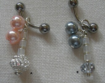 Mousseux Piercings nombril phallique
