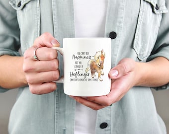 You Can't Buy Happiness, But You Can Buy a Haflinger - 11oz Mug | Equestrian Gift, Horse Gift, Horse Lover Gift, Haflinger Gift