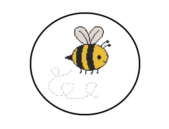 baby bumble bee cross stitch pattern pdf chart instant chart of accounts pdf