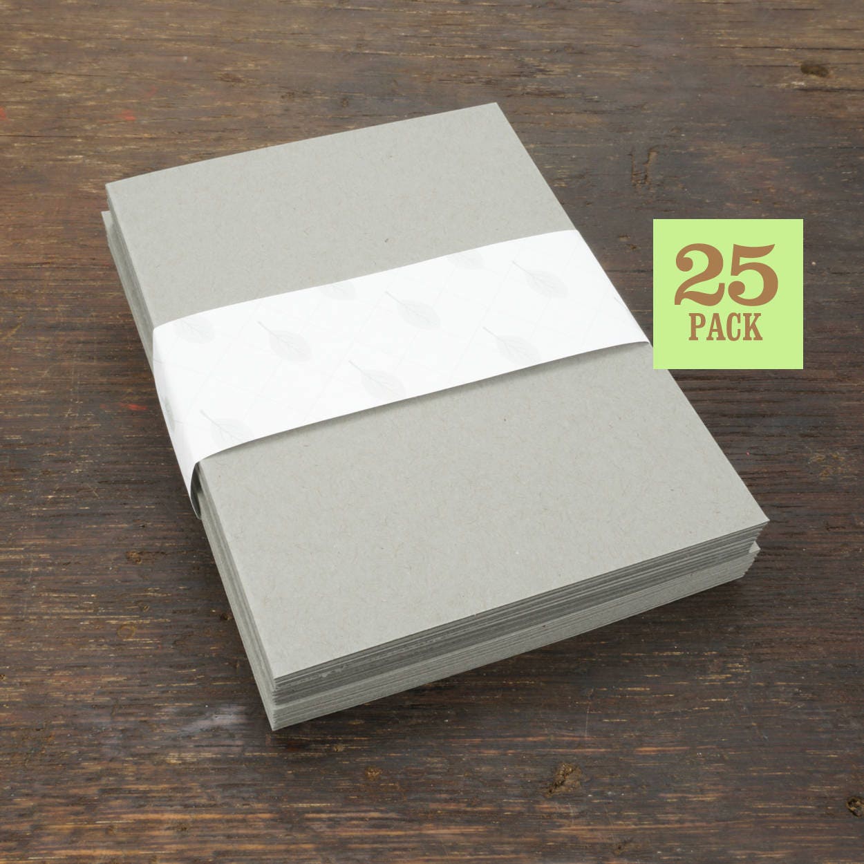 Lovely 30 Blank Cards Recycled Paper