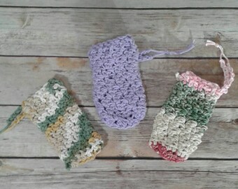 Handmade Cotton Loofah Soap Savers