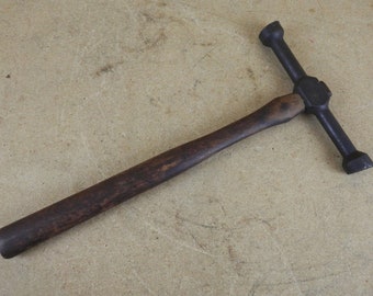Antique Timber Marking Hammer Log Buyers Marker Wood Lumber Stamping Tool Stamp B32 Mark