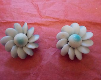 Vintage clip-on earrings from the 1960s
