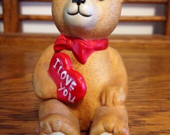 Vintage Schmid Teddy Bear Figurine