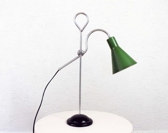 Industrial style gooseneck lamp