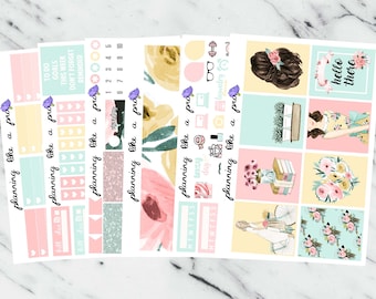 REVEALED March Mystery Sticker Kit // Fits Erin Condren Vertical Life Planner, Happy Planner, etc