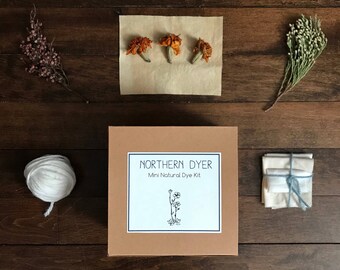 Mini Natural Dye Starter Kit - Marigold