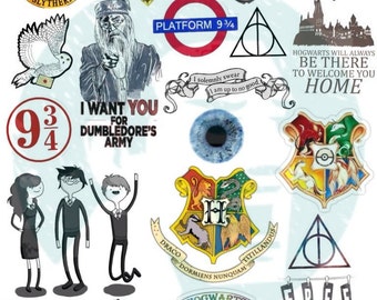 Set 77. Tumblr Stickers. Stickers. Set of stickers. Decals
