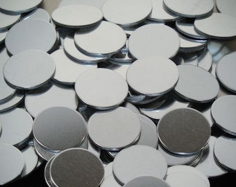 Pewter Stamping Blanks - Discs - 12 Gauge, rounds, discs, metal blank, disk, Bopper, stamping supplies, hand stamping, silver substitute