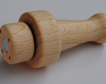 Wooden Needle Felting Tool / Handle for 4 Needles