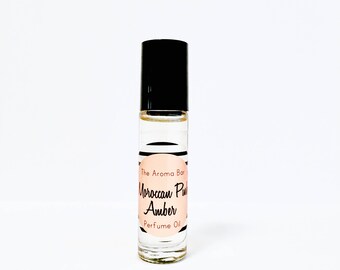 Moroccan Pink Amber Perfume Oil- PHTHALATE FREE