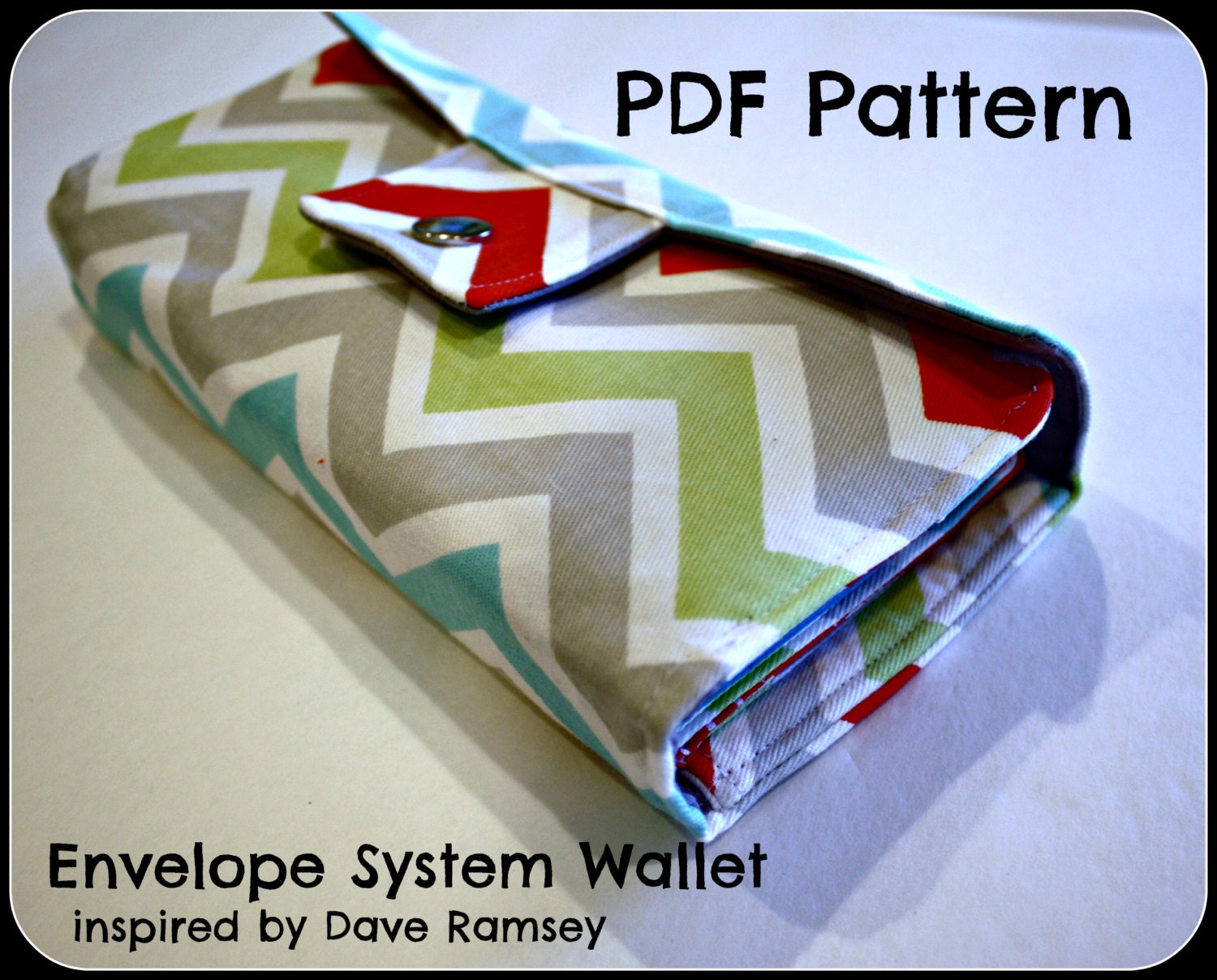 pdf pattern dave ramsey inspired envelope system wallet