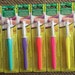 New set 7 Clover Crochet Hook Rubber Handles Armor Ergonomic Q thru K hooks 92 dollar value