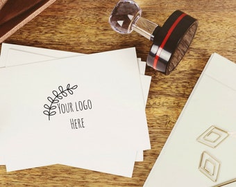 Personalised business stamp - Self inking custom stamp- Self inking business stamp - Custom logo stamp - custom rubber stamps