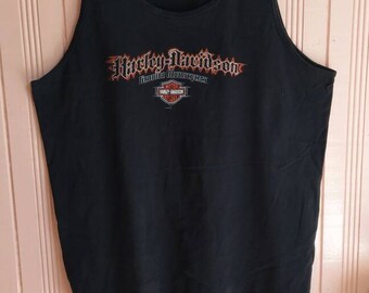 Vintage Harley Davidson Tanks / Harley Davidson Motorclothes Made in USA