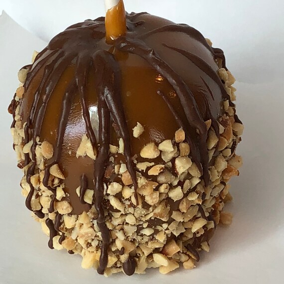 Caramel Apple Nutty Apple Peanut Caramel Apple 4 apples chocolate caramel apple
