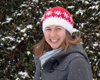 Snowlake Hat | Crochet Pattern