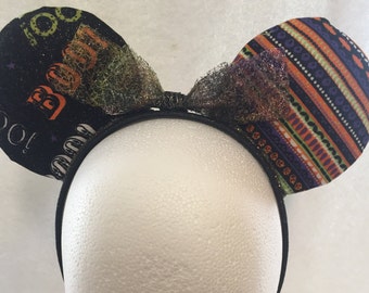 Boo To You - Custom Mickey Ears