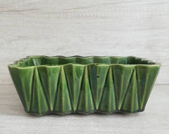 Vintage rectangular planter | Etsy Vintage rectangular planter | Etsy