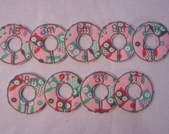 owl closet divider set
