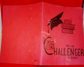 Book Challenger Elementary School Year Book 1987 Album
