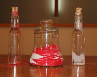 Two 10oz Bottles Colored sand Unity Ceremony Sand Wedding sand new colors
