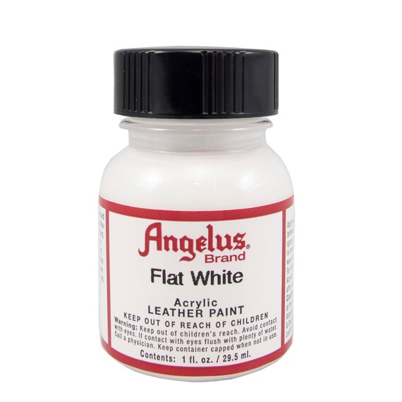 angelus leather paint white