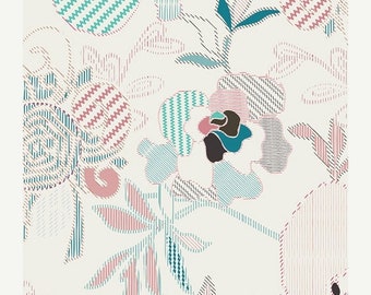 extra15 40% OFF Etno Stitched Anthomania Luster - 1/2 Yard
