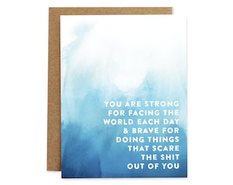 Compassion Card, Encouragement Card, Depression Card, Depressed Card, Illness Card, Mental Health Card, Mental Illness Card, Support Card