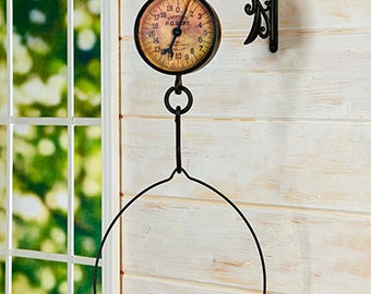 Farmhouse Decor, Rustic Farmhouse Decor, Vintage Inspired Scale, Vintage Scale, Rustic Kitchen Scale, Farmhouse Scale, Grocers Scale