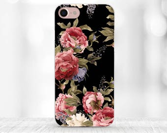 iphone 6 plus case black flowers iphone 6 plus case black flowers