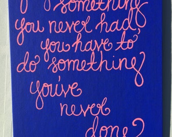 If you want something painting