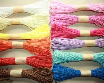 Amethyst Paper Twine = 30 Yards = 27 Meters for Christmas Decorations Wedding Decoration Macrame Cord Gift Wrapping Crafting Packaging
