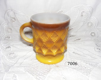 Anchor Hocking Fire King Kimberly Coffee Cup