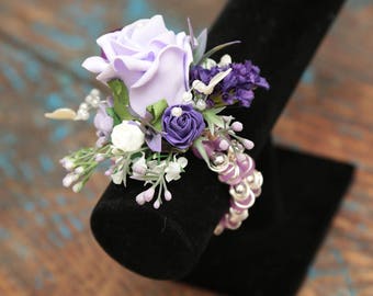 Wrist corsage bracelet x 1 for weddings or occasions