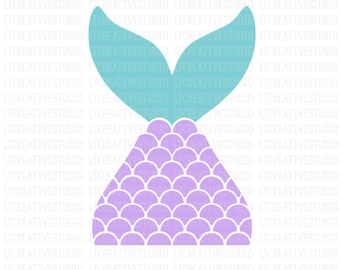 Free Free 331 Mermaid Tail Banner Svg SVG PNG EPS DXF File