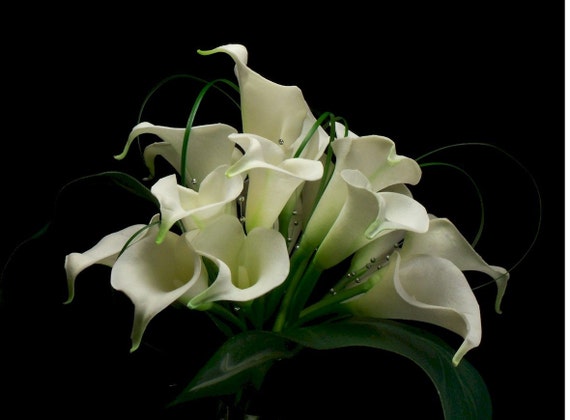 Bridal Calla Lilly Elegant Bridal Bouquet