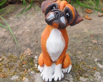 Miniature Sculpture - Boxer