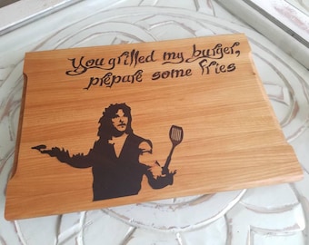9x13 Princess Bride Cutting Board. Personalized, Mother's Day, Father's Day, Gift for her, Gift for him, Old school, 80's movies