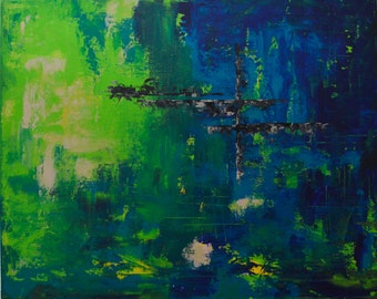 Grass Roots-16x20 acrylic on wrapped canvas