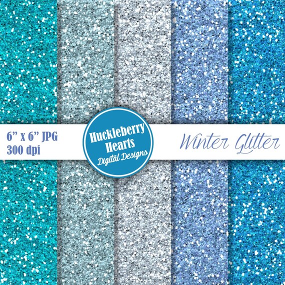 digital glitter paper blue glitter paper glitter paper