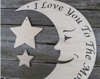 I love you to the moon & back