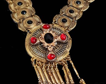 Ethnic inspired Cathar necklace
