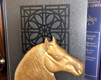 horse head bookends