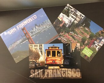Vintage Postcards San Francisco (Lot of 3)